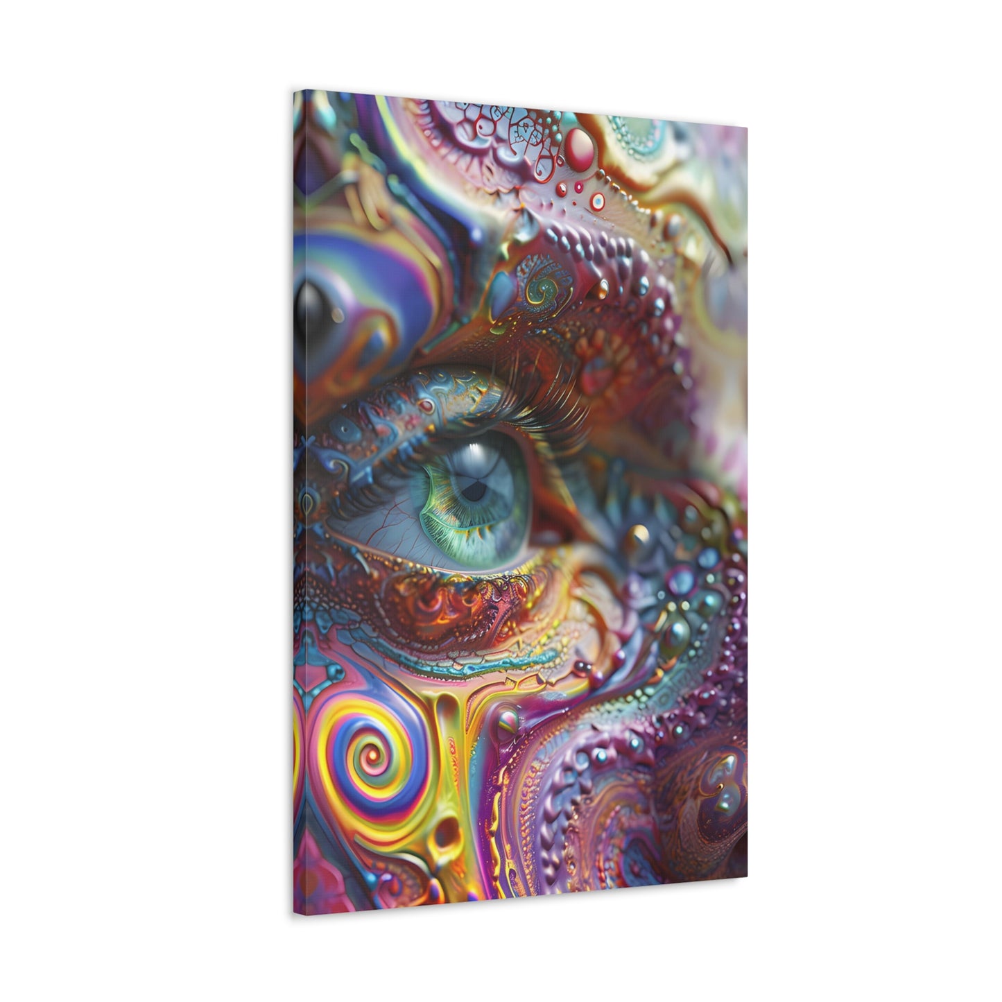 Psychedelic Odyssey: A Journey Through Inner Realms - Psychedelica Canvas