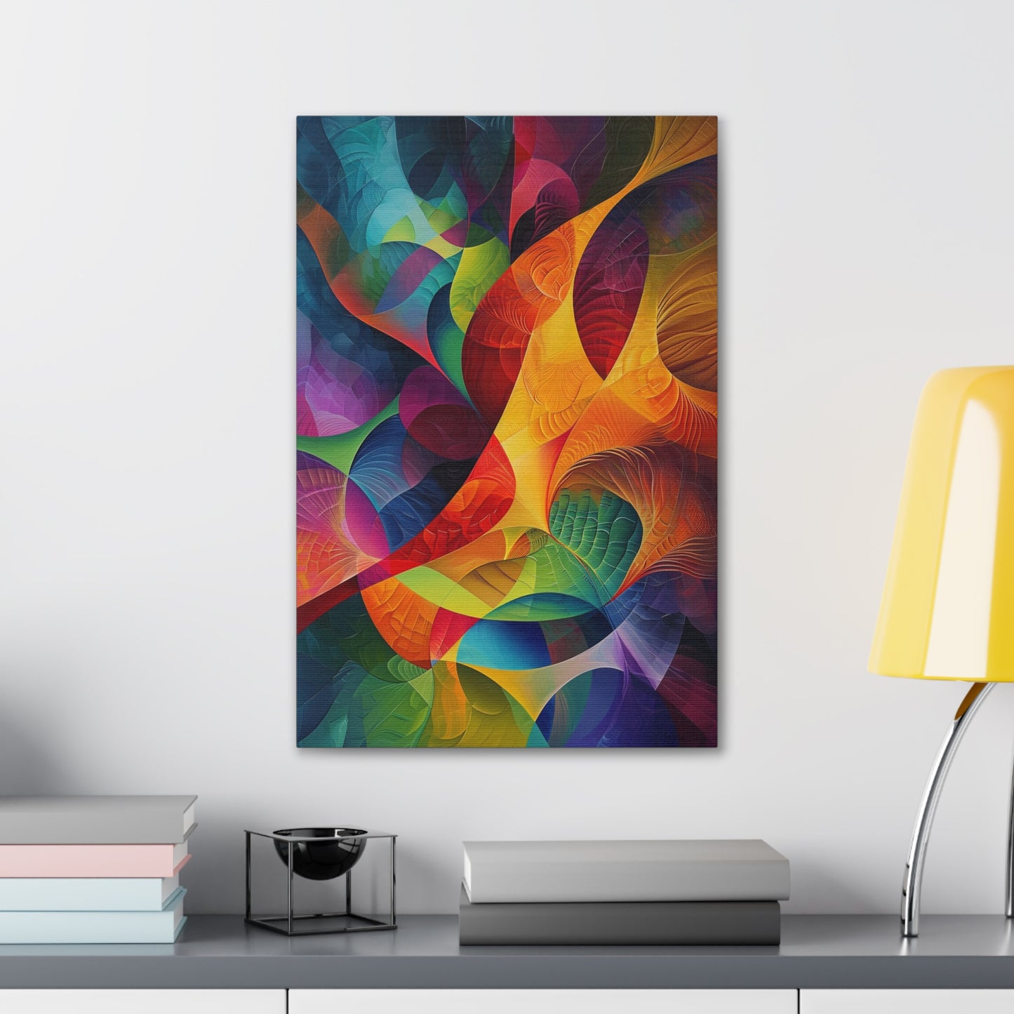 Kaleidoscopic Reverie - Abstract Harmony Canvas