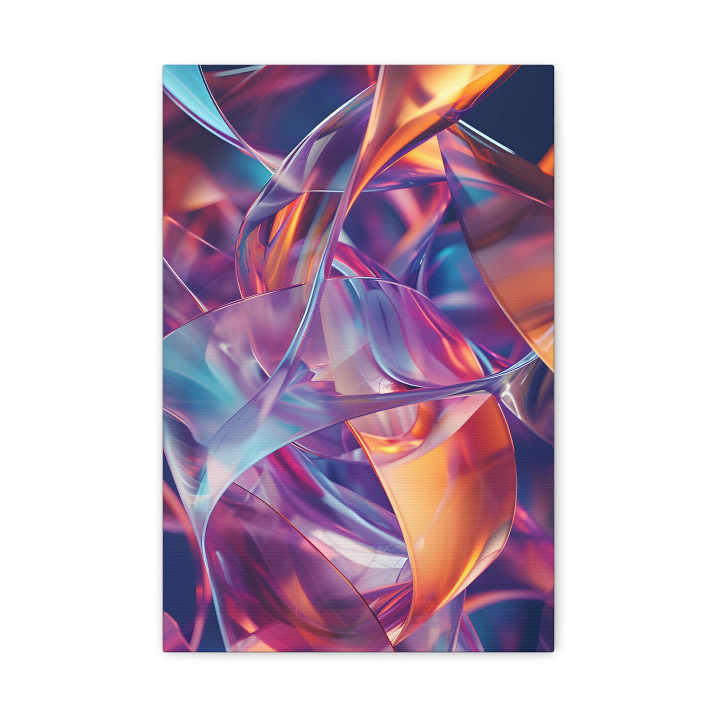 Loving Geometry: Harmonious Abstractions - Canvas