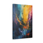 Chromatic Meltdown - Abstract Harmony Canvas