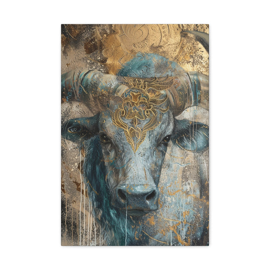 Cosmic Resilience - Zodiac Whispers Canvas