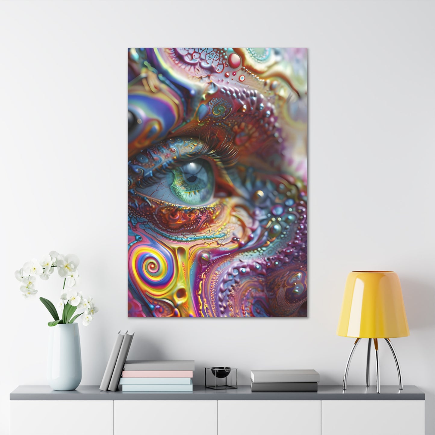 Psychedelic Odyssey: A Journey Through Inner Realms - Psychedelica Canvas