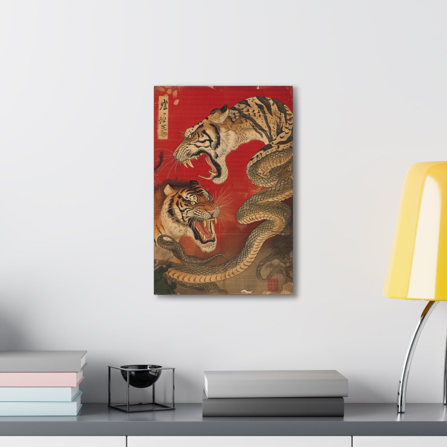 Echoes of Majesty - Ukiyo-e Canvas