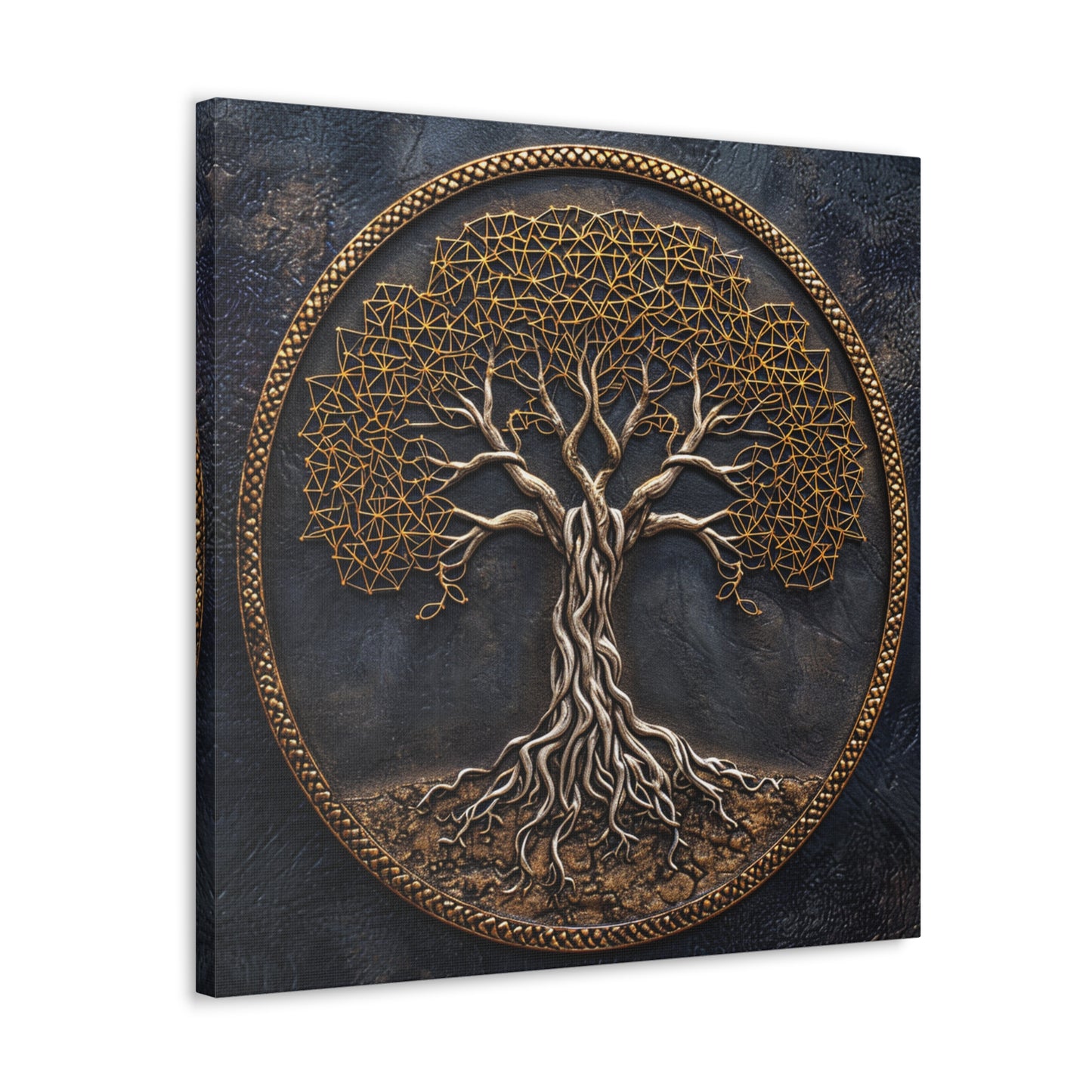 Sylvan Wisdom - Sacred Geometry Canvas