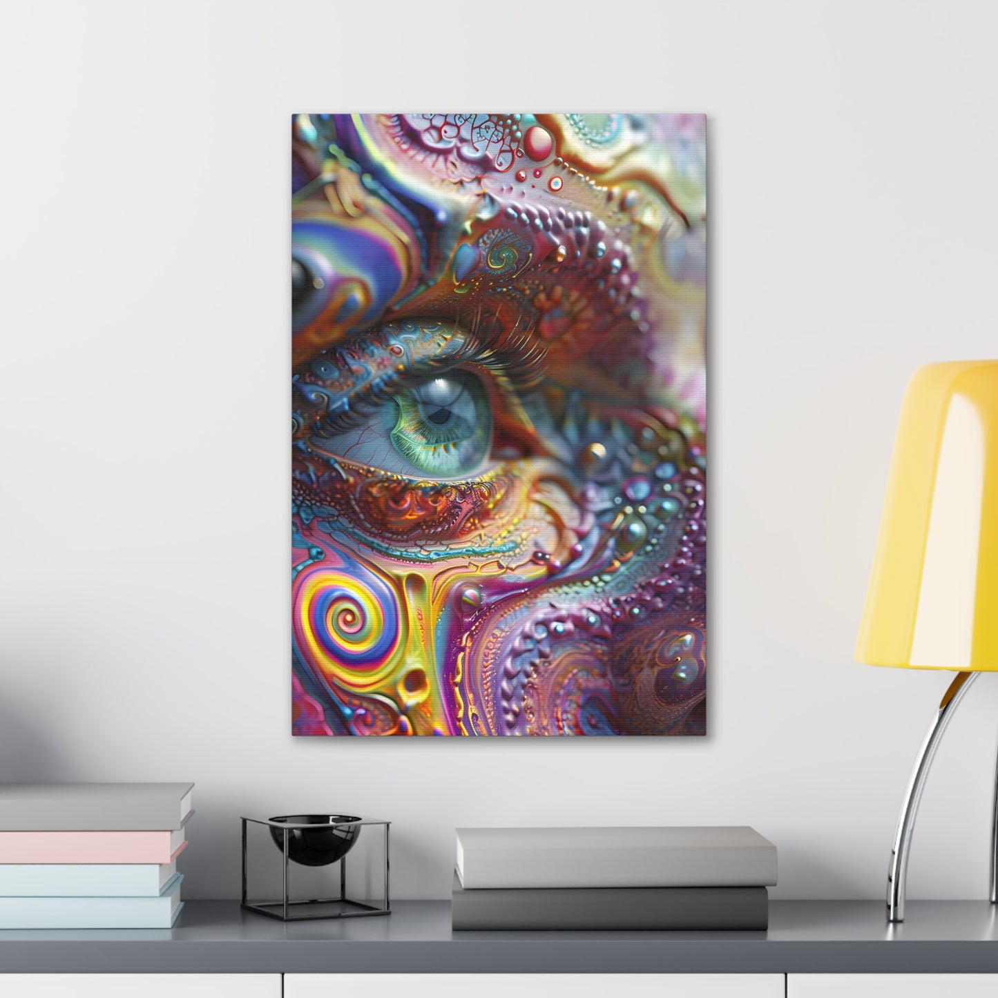 Psychedelic Odyssey: A Journey Through Inner Realms - Psychedelica Canvas