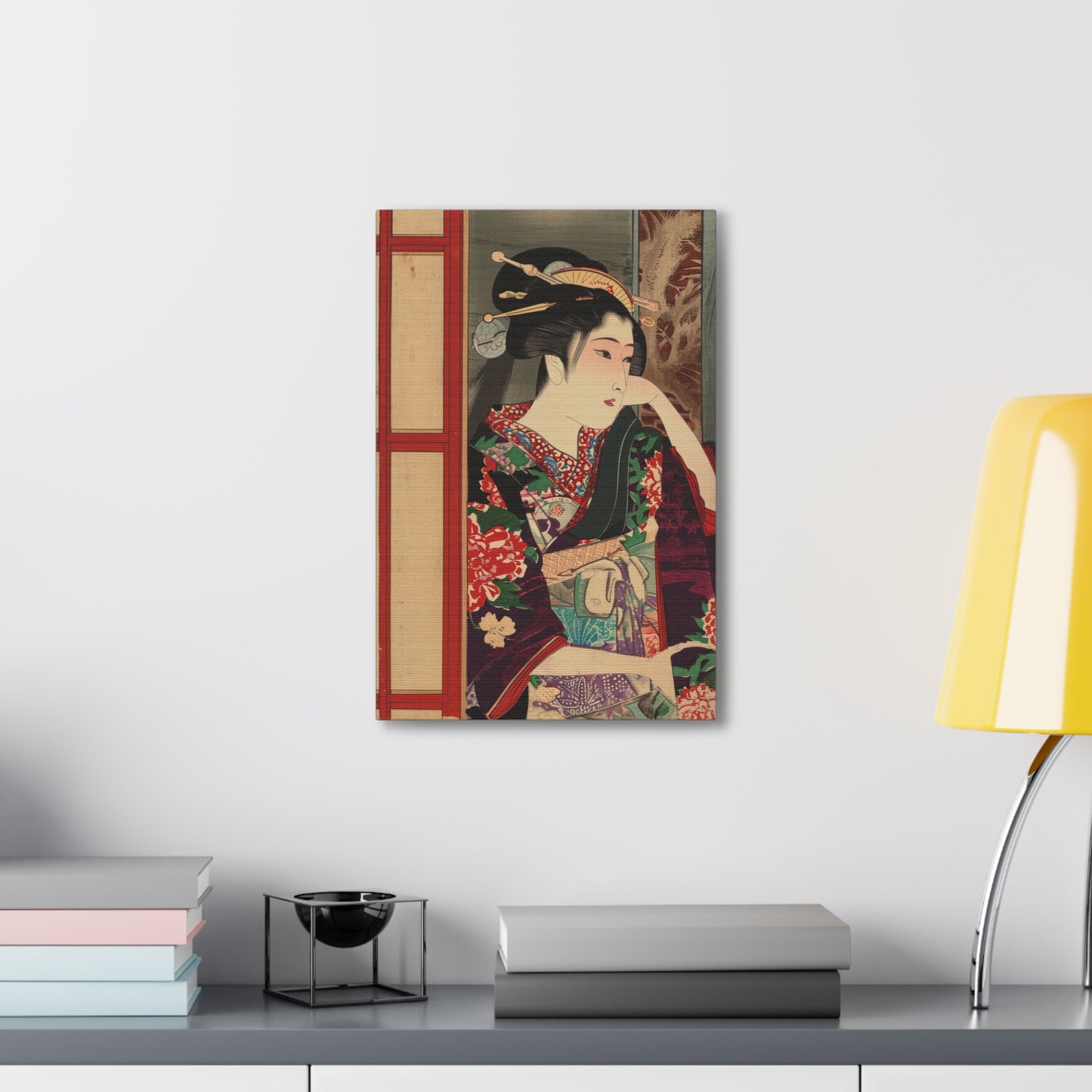 Enchanted Foxfire - Ukiyo-e Canvas