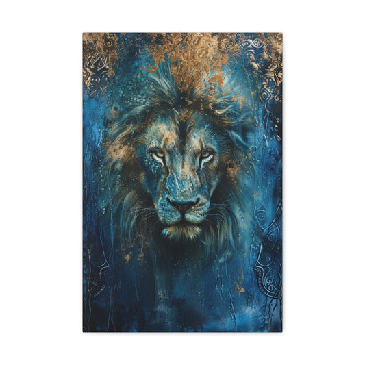 Celestial Monarch - Zodiac Whispers Canvas