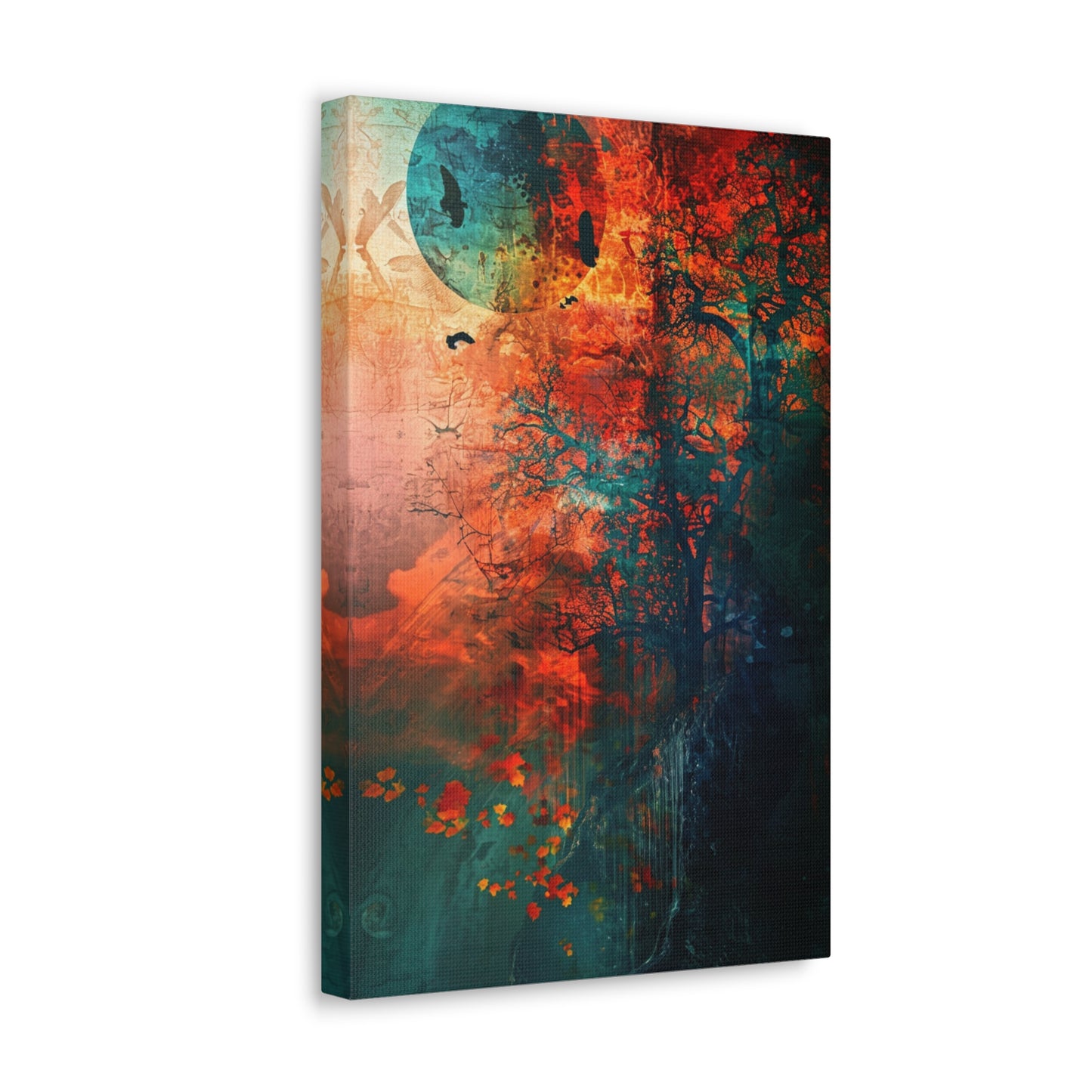 Ethereal Nocturne - Abstract Harmony Canvas