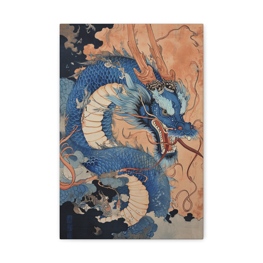 Ephemeral Inferno - Ukiyo-e Canvas