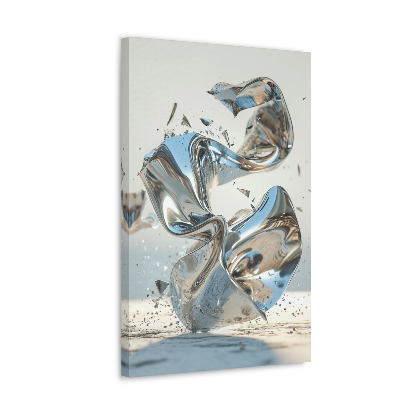 Mercurial Metamorphosis - Abstract Harmony Canvas