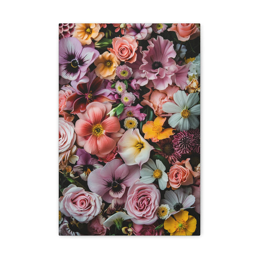 Symphony of Blossoms: A Floral Tapestry - The Garden Canvas