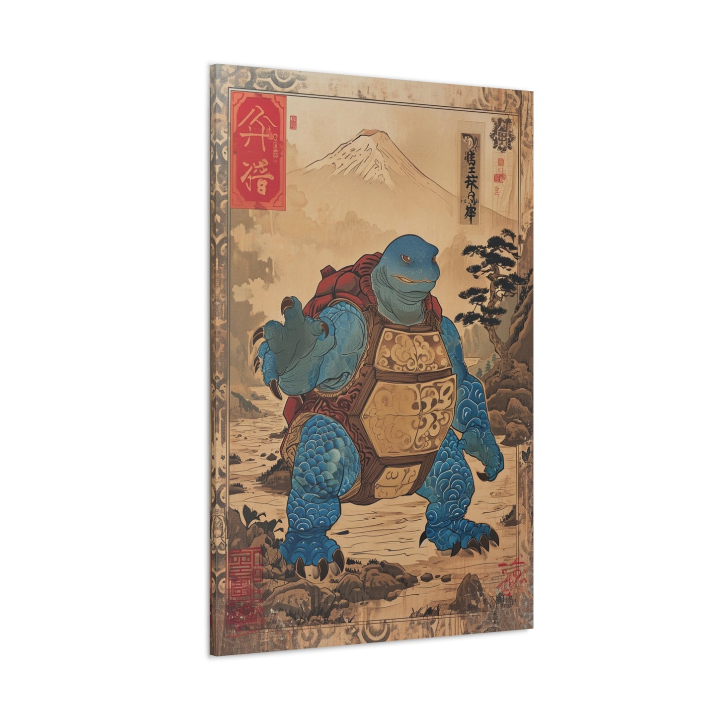 Wisdom's Voyage - Ukiyo-e Canvas