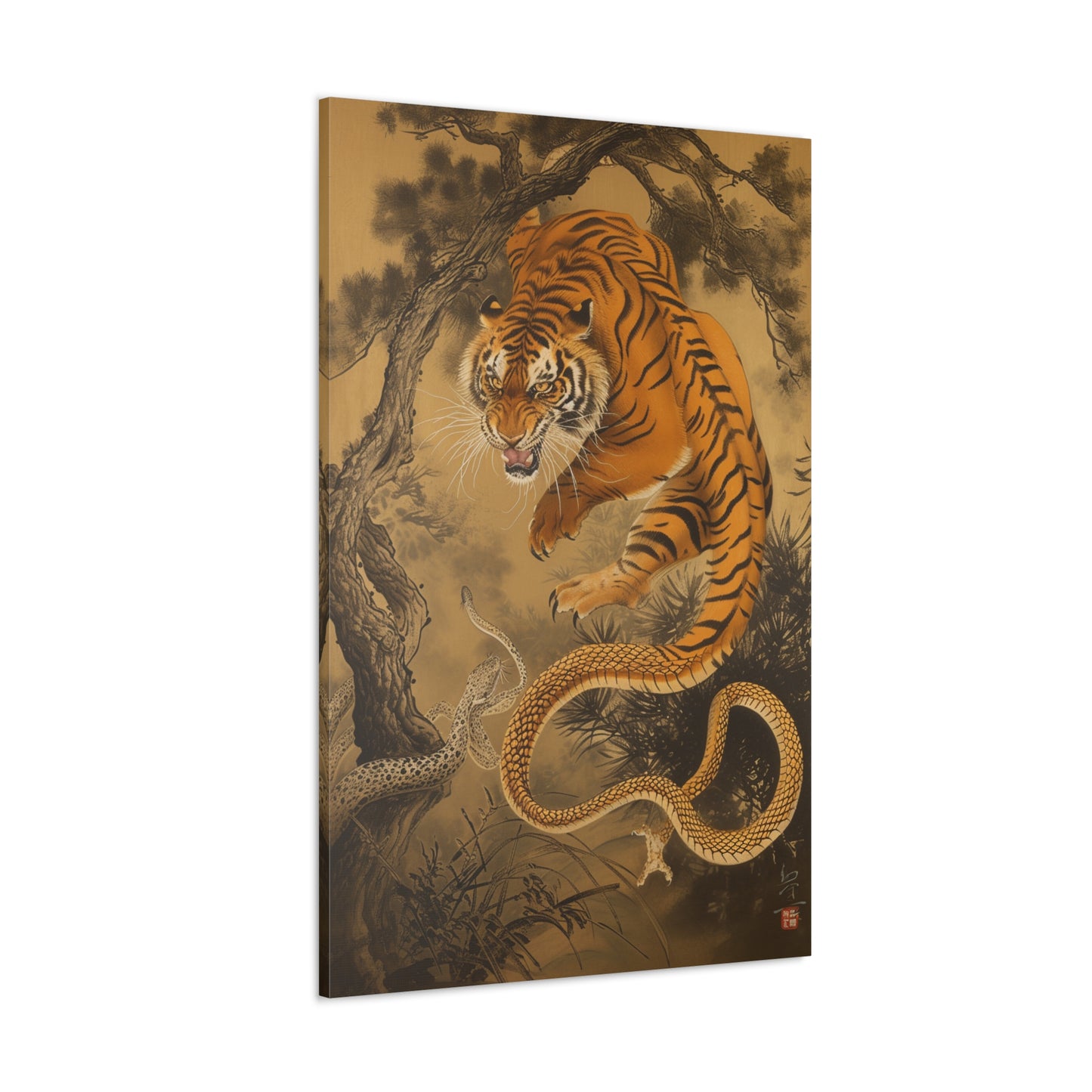 Majestic Hybrid - Ukiyo-e Canvas