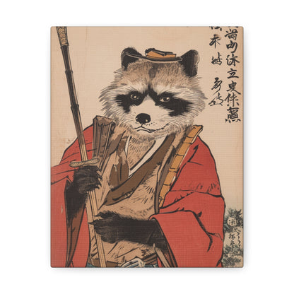 Trickster's Gaze - Ukiyo-e Canvas