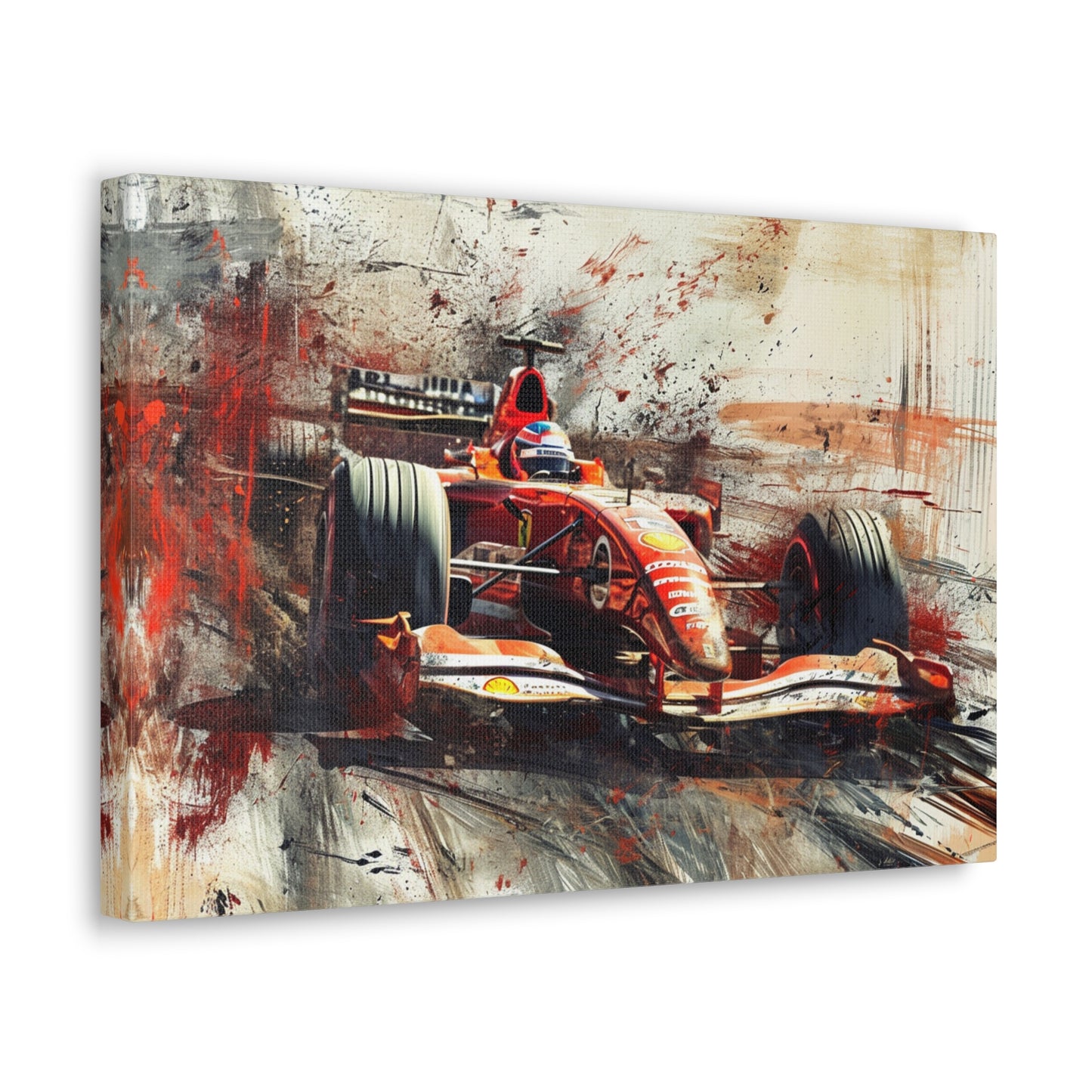 Racing Rhythms - Velocity Visions Canvas