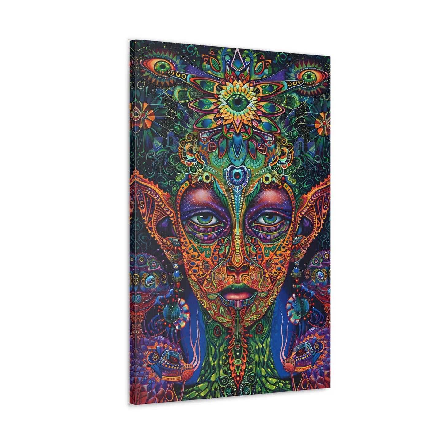 Mystic Voyage: Psychedelic Dreamscape - Psychedelica Canvas