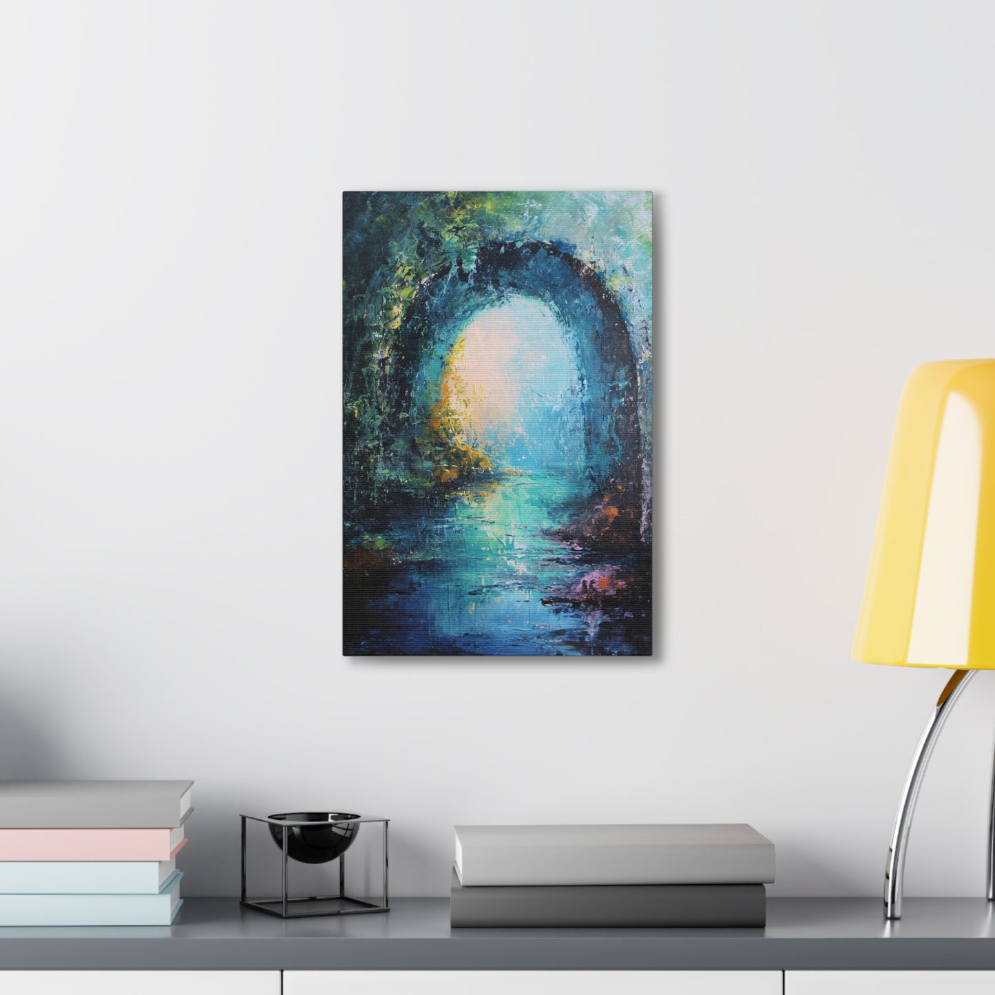 Floral Dreamscape - Abstract Harmony Canvas