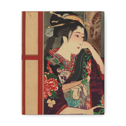 Enchanted Foxfire - Ukiyo-e Canvas