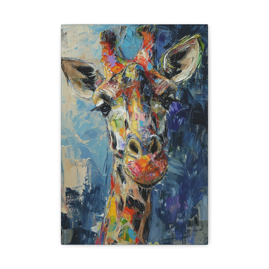 Giraffe Serenity - Creatures of the Earth Canvas