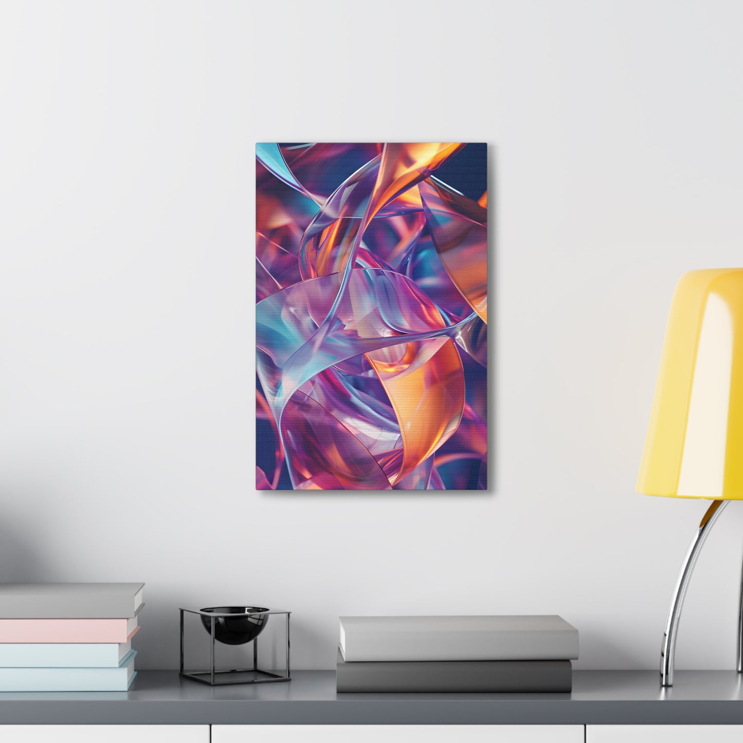 Loving Geometry: Harmonious Abstractions - Canvas