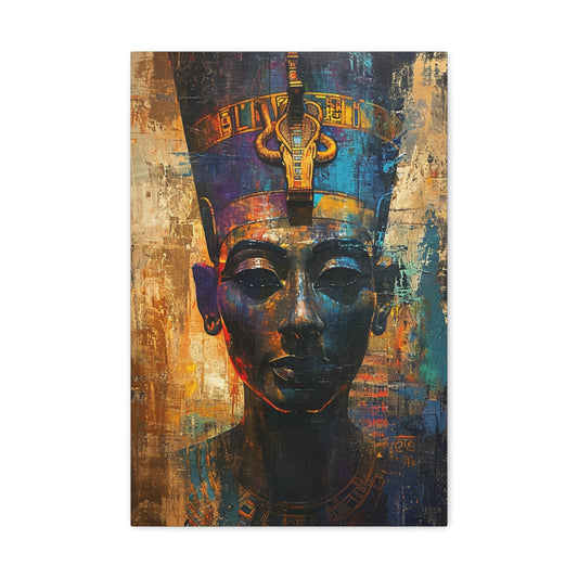 Forged in Eternity: Osiris, The Golden Sovereign - Divine Deities Canvas