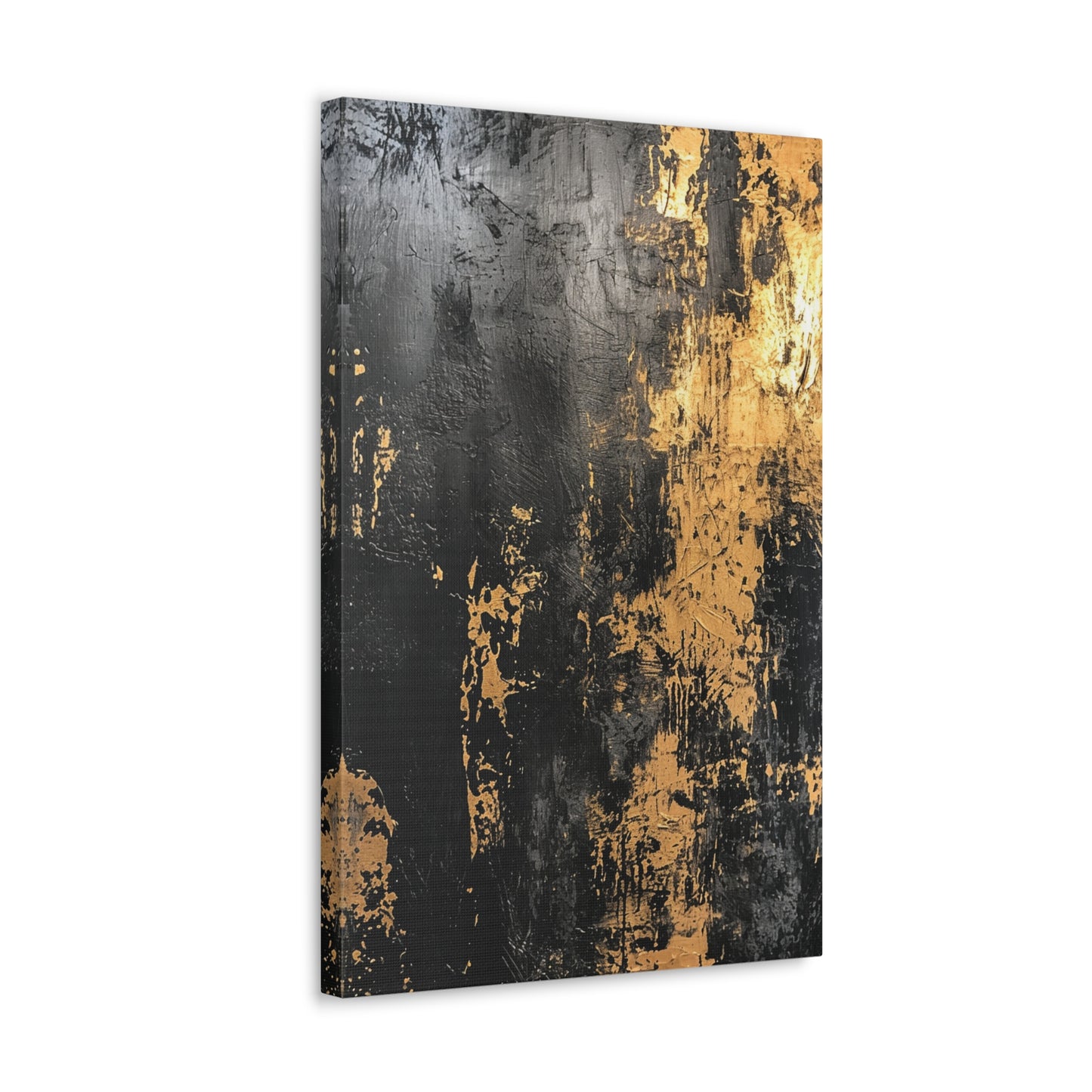 Eclipsed Radiance - Abstract Harmony Canvas