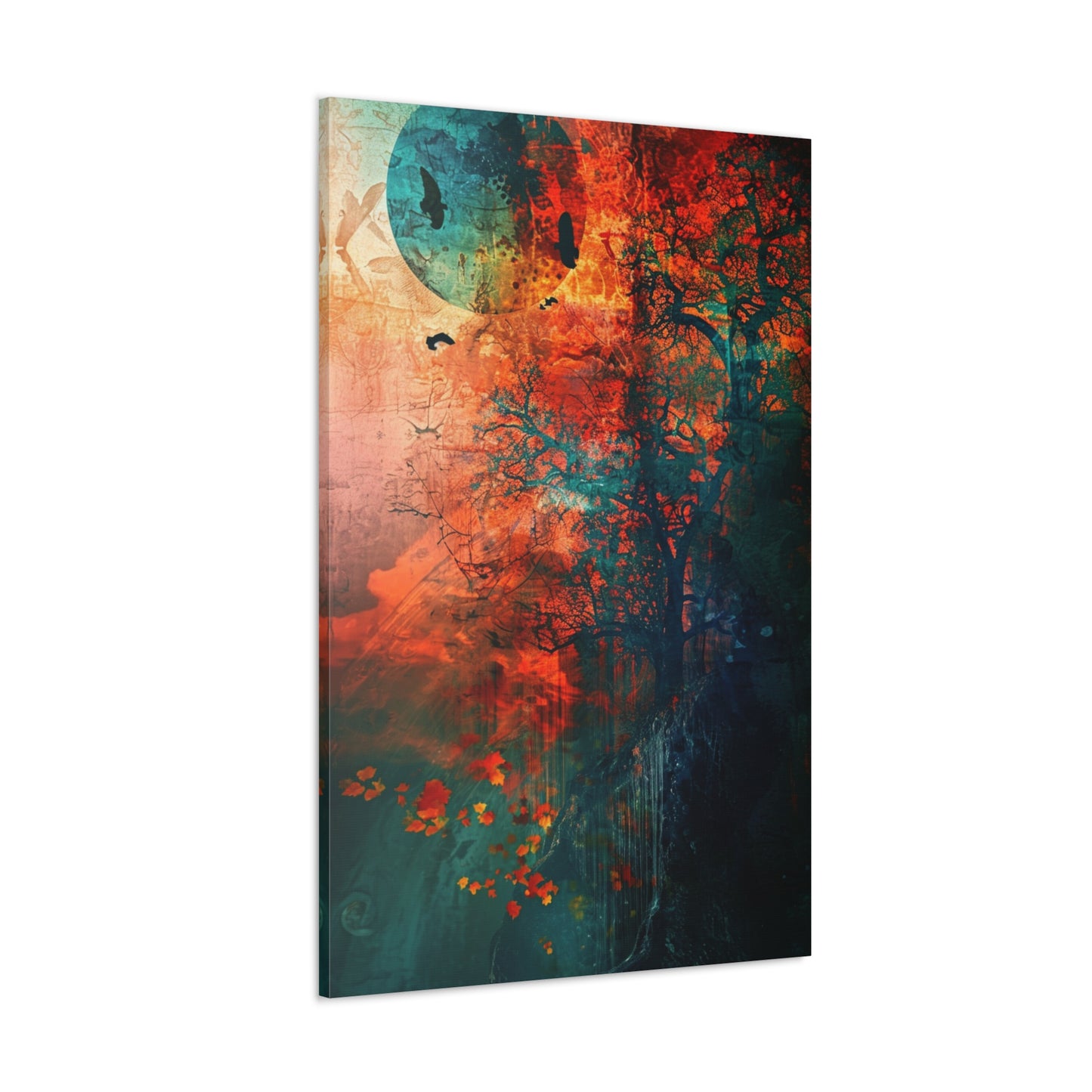 Ethereal Nocturne - Abstract Harmony Canvas