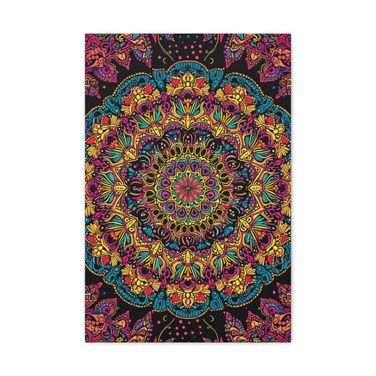 Mystic Radiance - Psychedelica Canvas