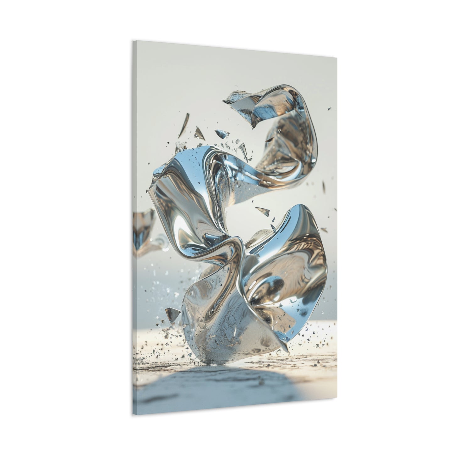 Mercurial Metamorphosis - Abstract Harmony Canvas