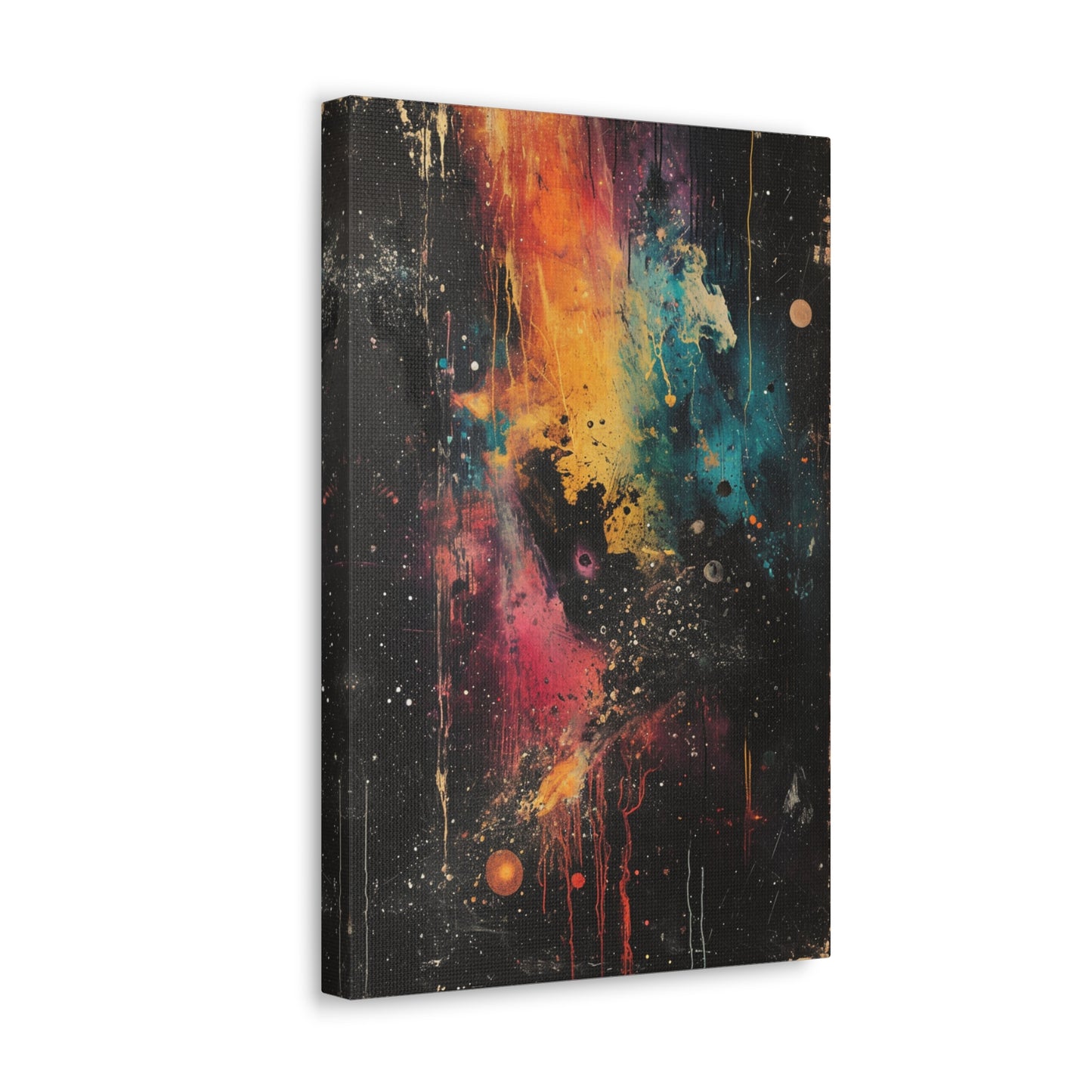 Stellar Impressionism - Abstract Harmony Canvas