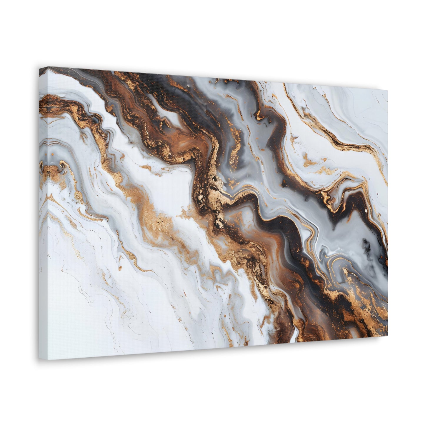 Marbleized Whispers - Marbleized Canvas