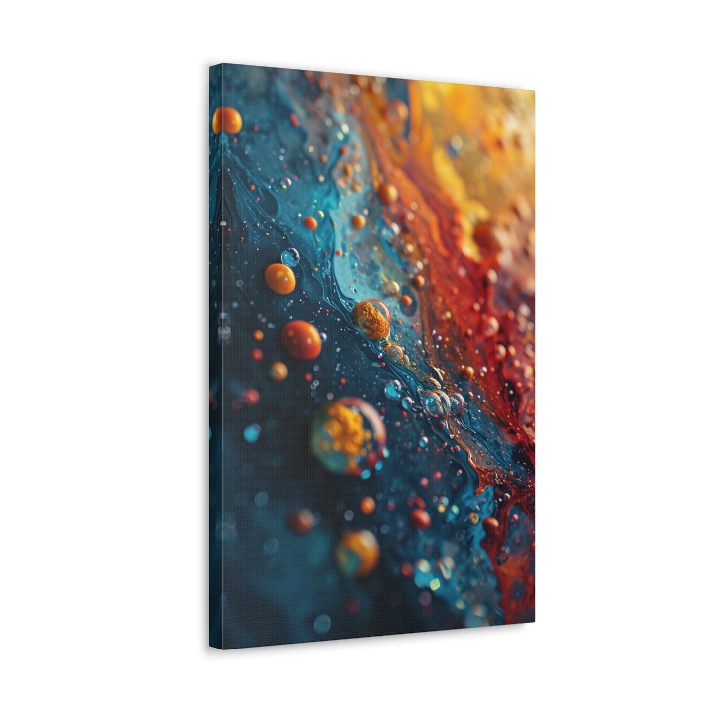 Ephemeral Effervescence - Abstract Harmony Canvas