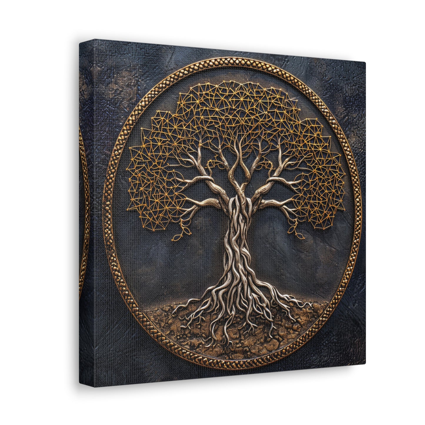 Sylvan Wisdom - Sacred Geometry Canvas