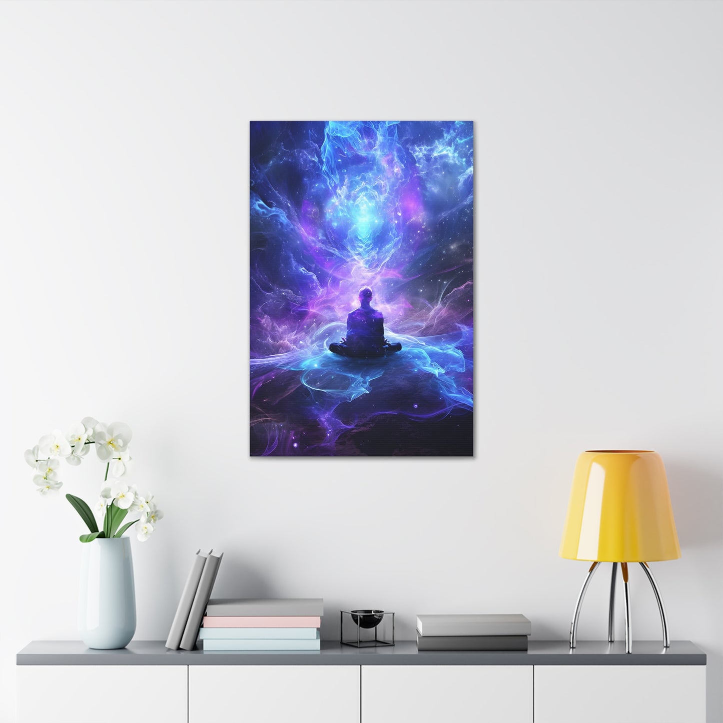 Cosmic Embrace - Consciousness Echoes Canvas