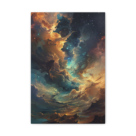 Nebula Waltz - Celestial Dreams Canvas