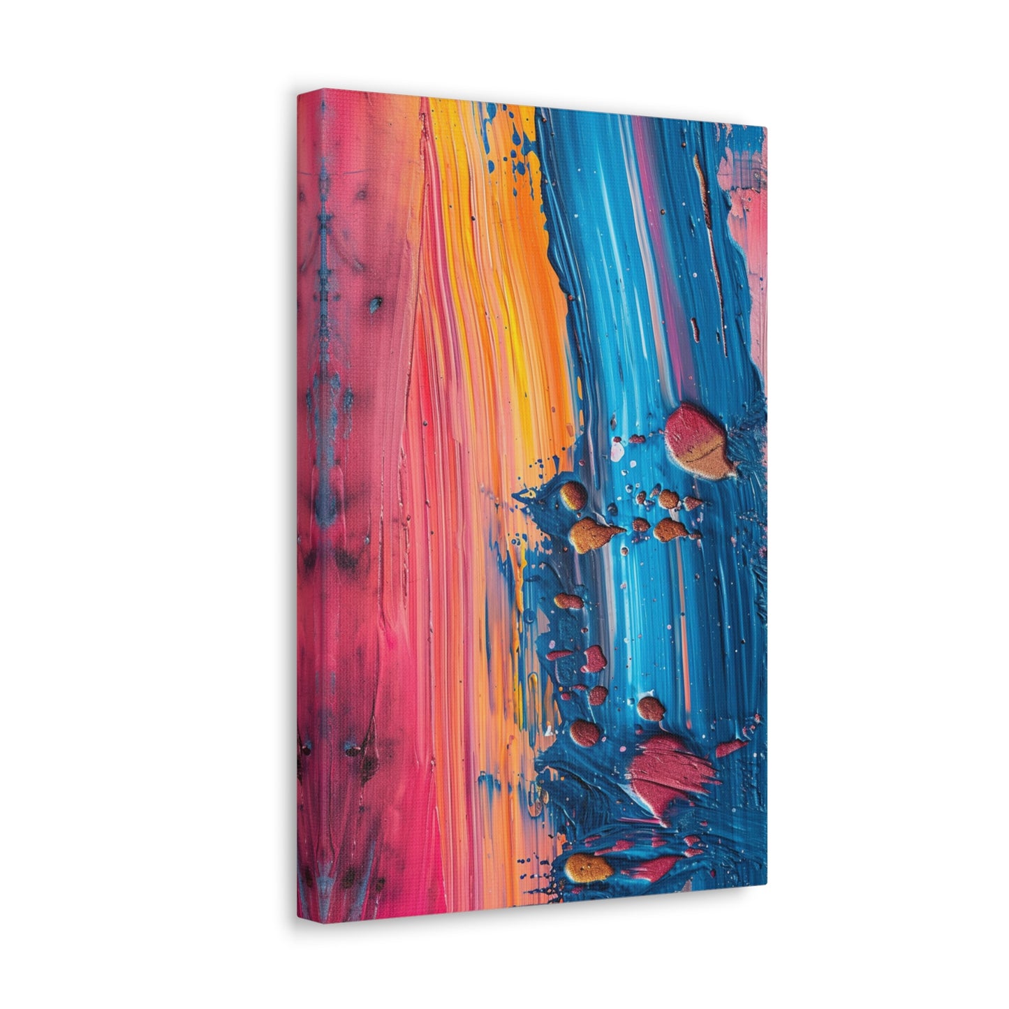 Infinite Horizons: Brushstrokes of the Soul - Abstract Harmony Canvas