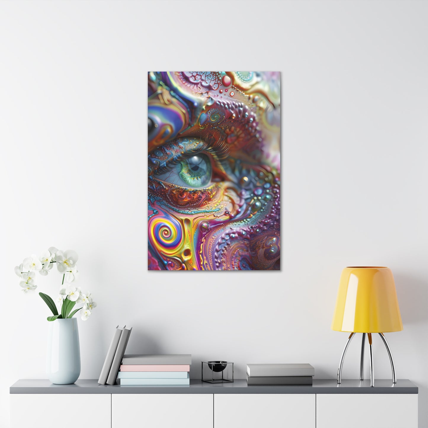 Psychedelic Odyssey: A Journey Through Inner Realms - Psychedelica Canvas