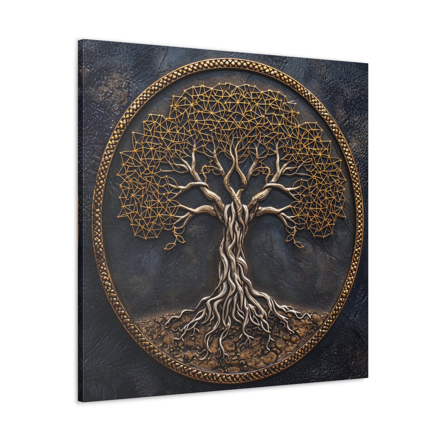 Sylvan Wisdom - Sacred Geometry Canvas