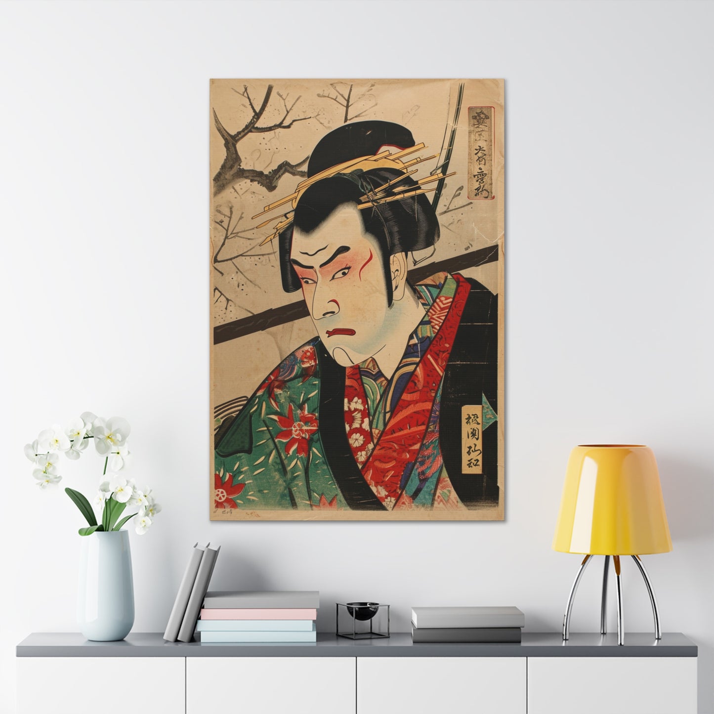 Harmony Unsheathed - Ukiyo-e Canvas