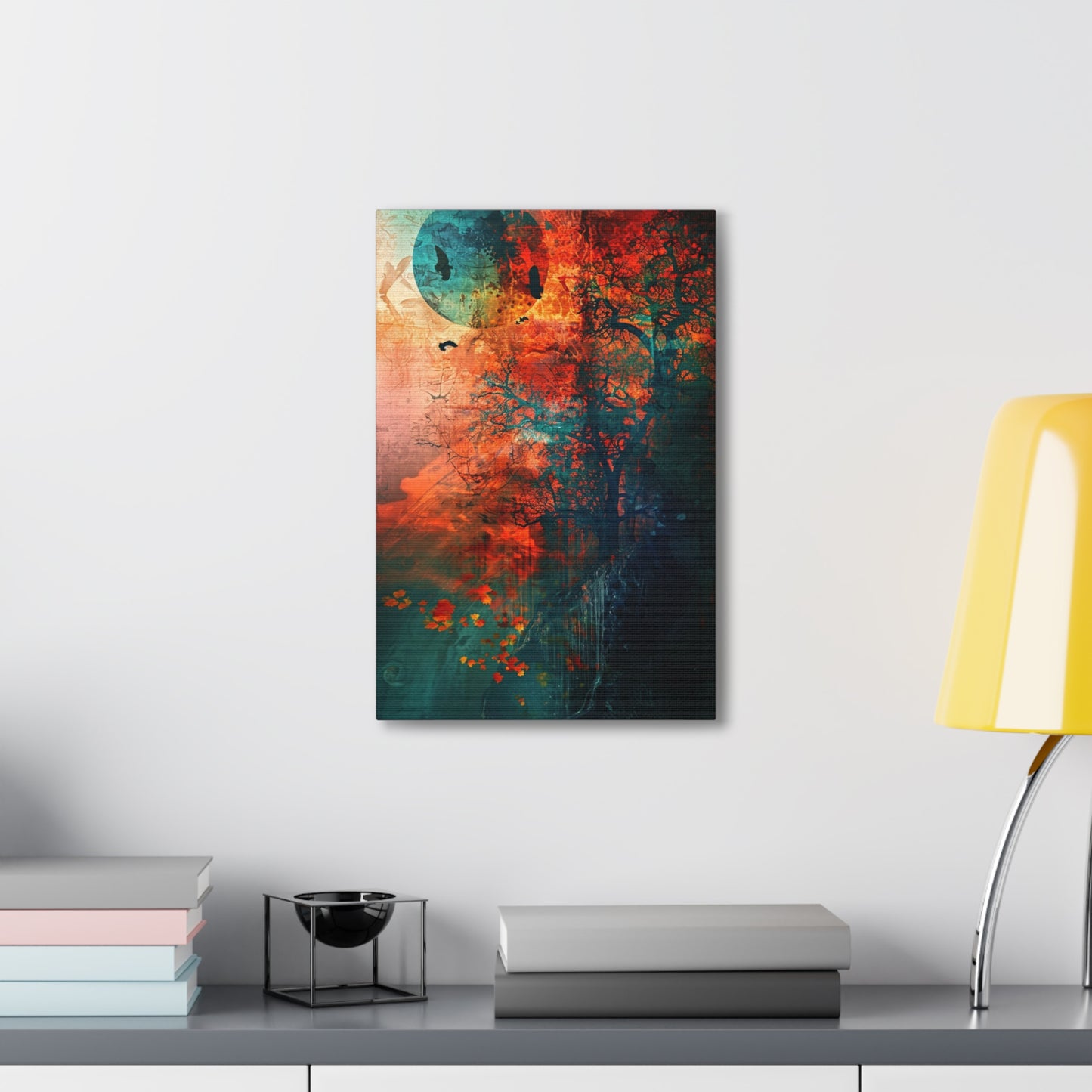 Ethereal Nocturne - Abstract Harmony Canvas