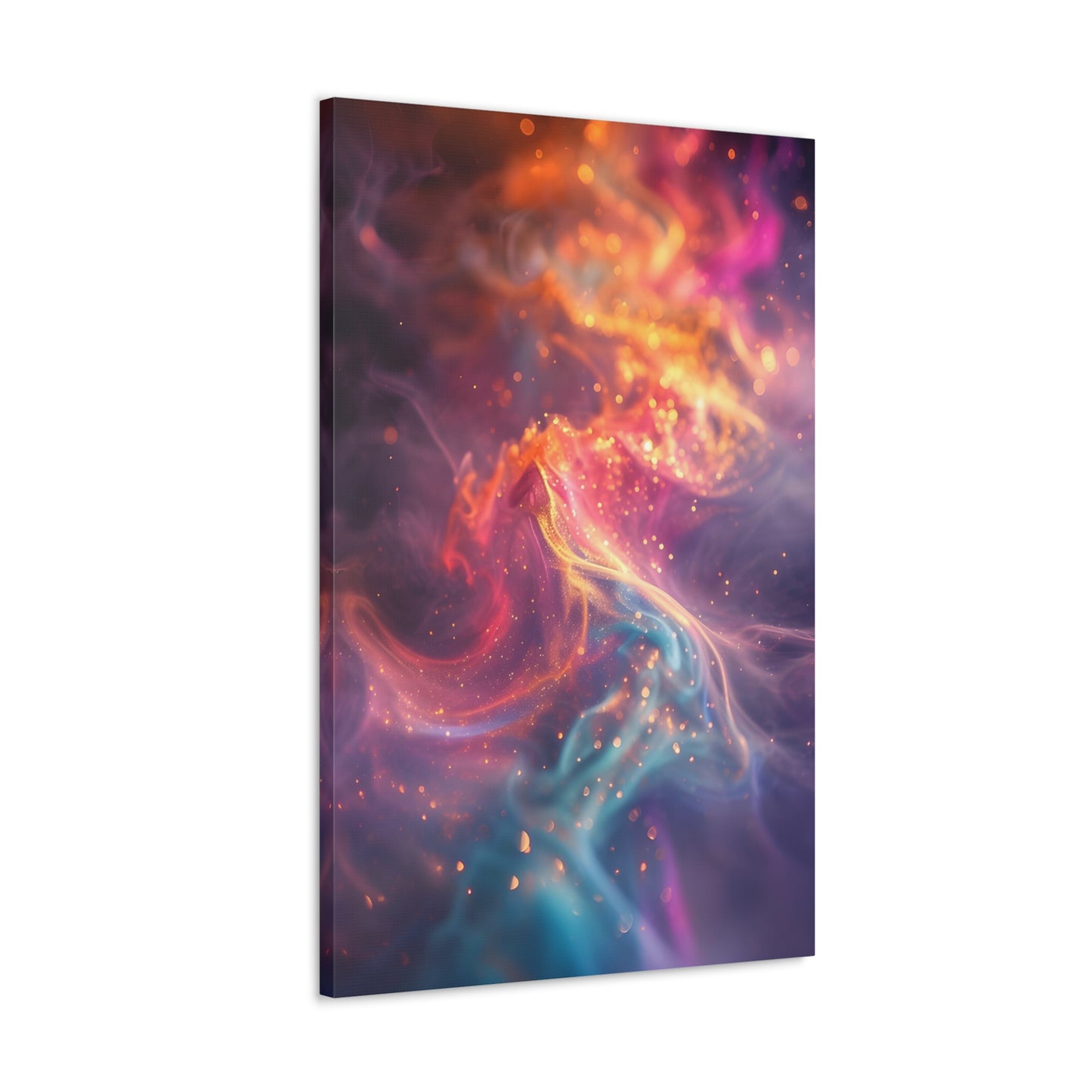 Cosmic Nebula - Consciousness Echoes Canvas