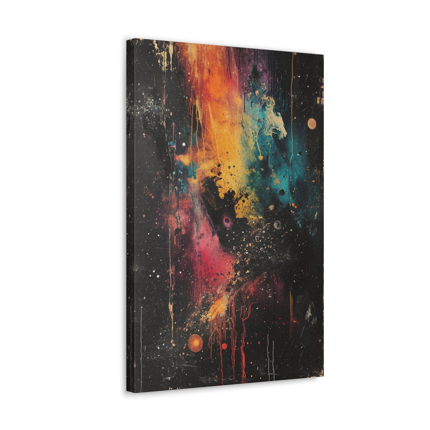 Stellar Impressionism - Abstract Harmony Canvas