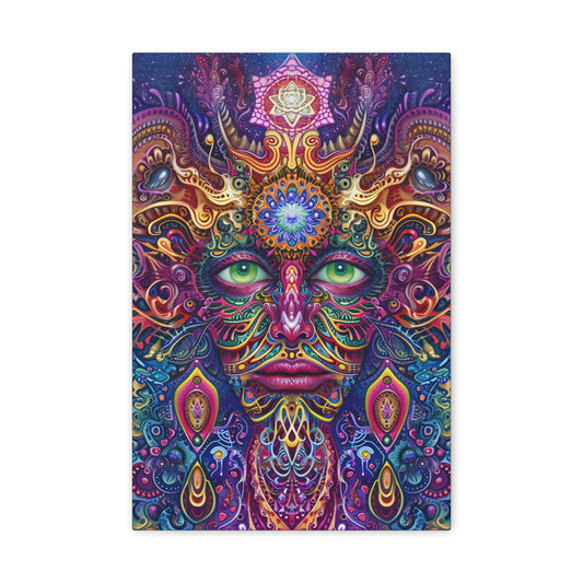 Cosmic Awakening - Psychedelica Canvas